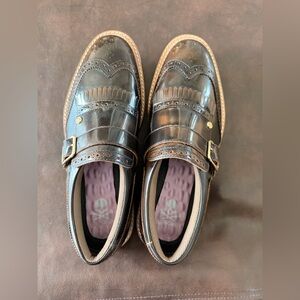 Men’s Brown Leather G Fore golf shoes